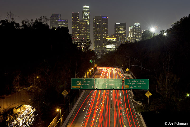 Downtown L.A. from Park Row Drive BridgeL.A., CA Sept. 2014