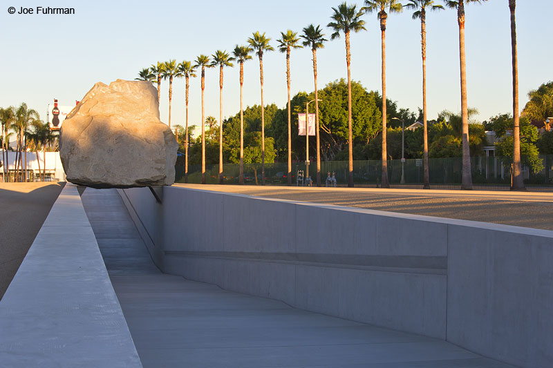 Sunrise on "The Big Rock" at L.A.C.M.A. L.A., CA  August 2013