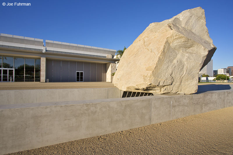 Sunrise on "The Big Rock" at L.A.C.M.A. L.A., CA  August 2013