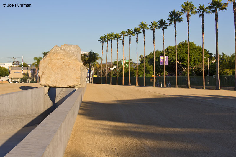 Sunrise on "The Big Rock" at L.A.C.M.A. L.A., CA  August 2013