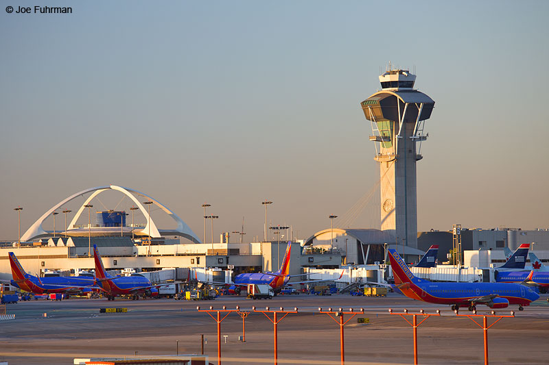 LAX-Theme Bldg. & control tower Los Angeles, CA Sept. 2013