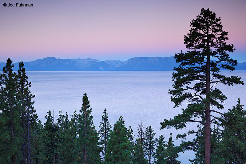 Lake Tahoe from Logan Shoals ViewpointZephyr Cove, NV Sept. 2016