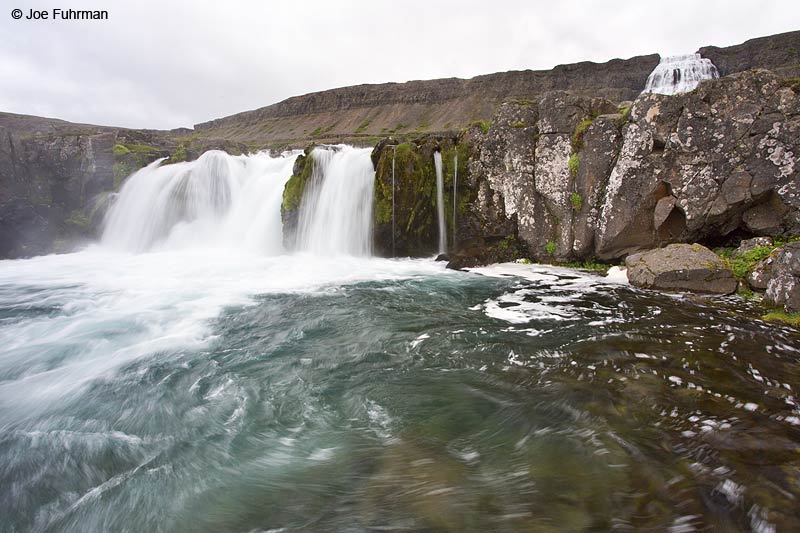 Dynjandi Waterfall Vestfirdir Region, Iceland   July 2013
