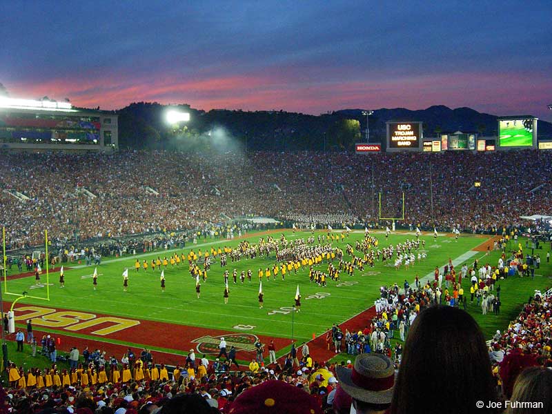 Texas vs. USC-Rose Bowl in Pasadena L.A. Co., CA January 2006