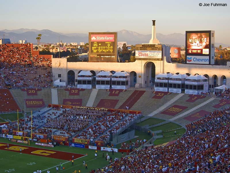 Los Angeles Memorial Coliseum L.A., CA Sept. 2012