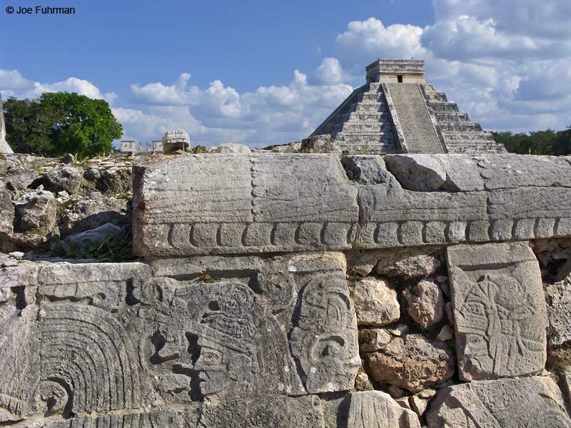 Chichen-Itza Ruins El Castillo Yucatan, Mexico November 2008