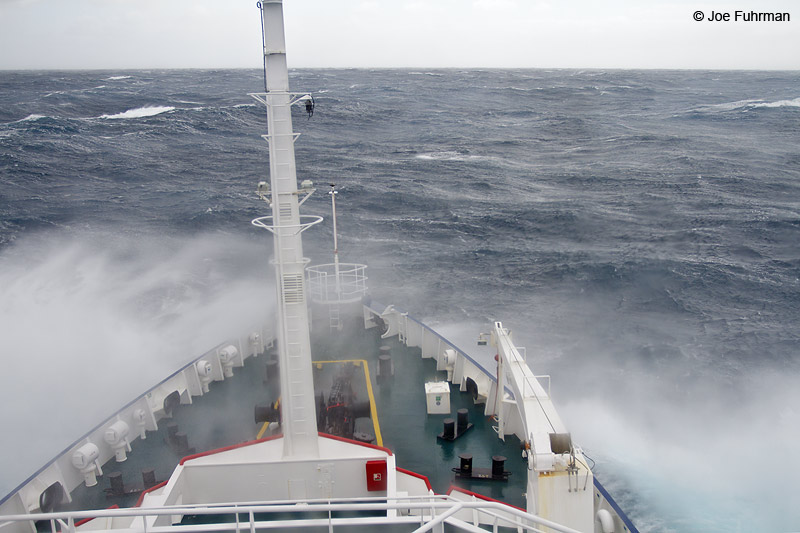 Rough seas on the Drake Passage Nov. 2010