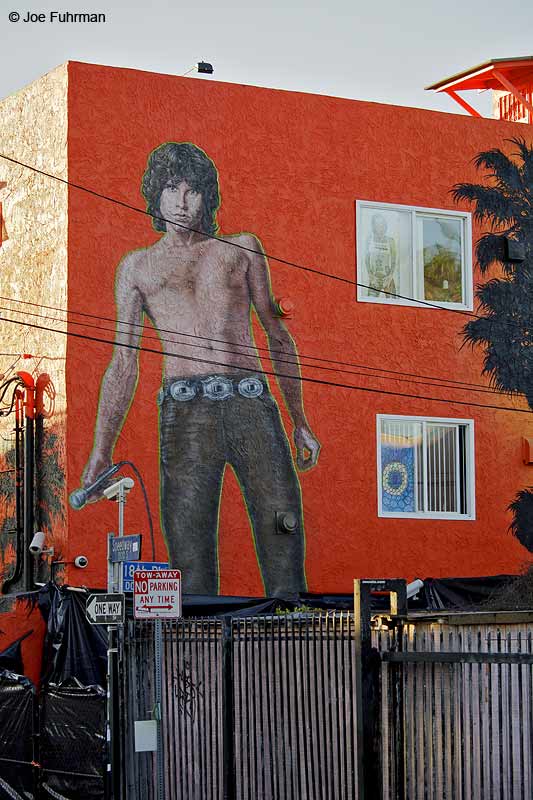 Jim Morrison Mural Venice, CA Oct. 2012