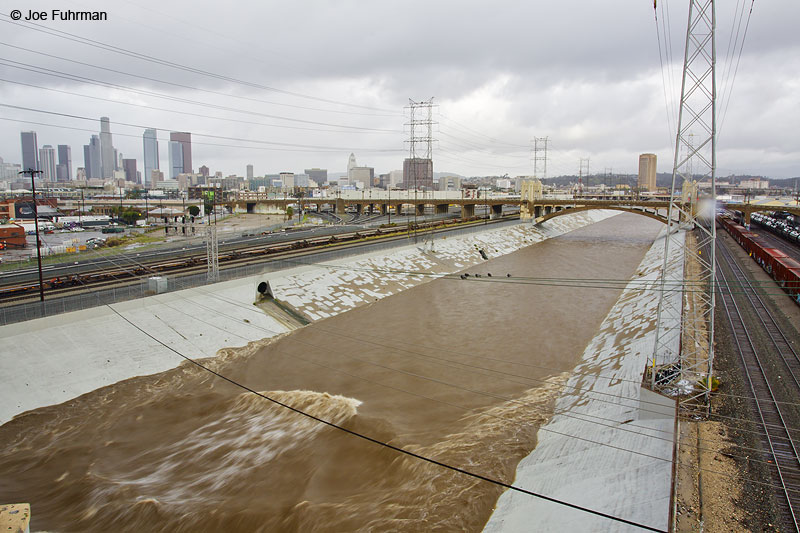 L.A. River from 6th St. bridgeL.A. Co., CA January 2010