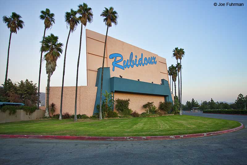 Rubidoux Drive-In Theater Riverside, CA Nov. 2012