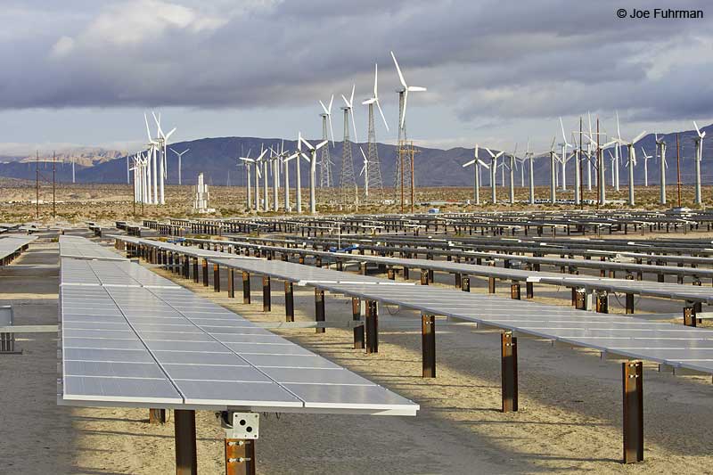 Windmills & Solar Panels Palm Springs, CA Nov. 2012