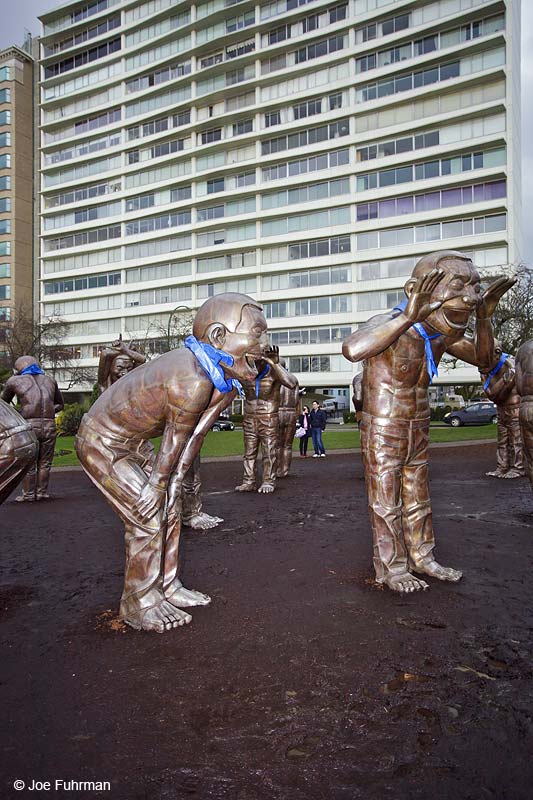 Morton Park (A-Maze-in-Laughter Sculpture) Vancouver, B.C., Canada Feb. 2013