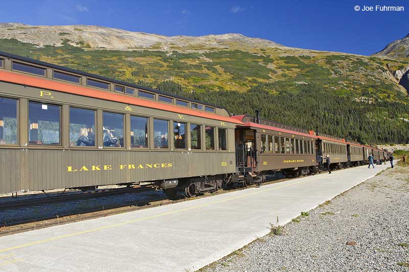 White Pass & Yukon Railroad, near Skagway, AK Sept. 2010
