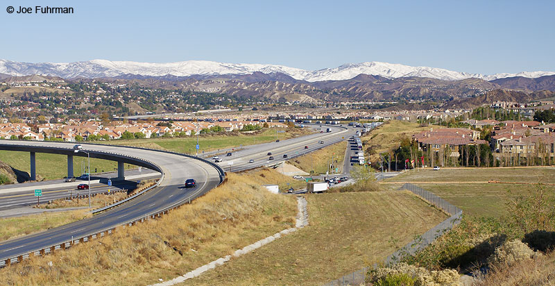 SR 14 in Santa Clarita L.A. Co., CA December 2008