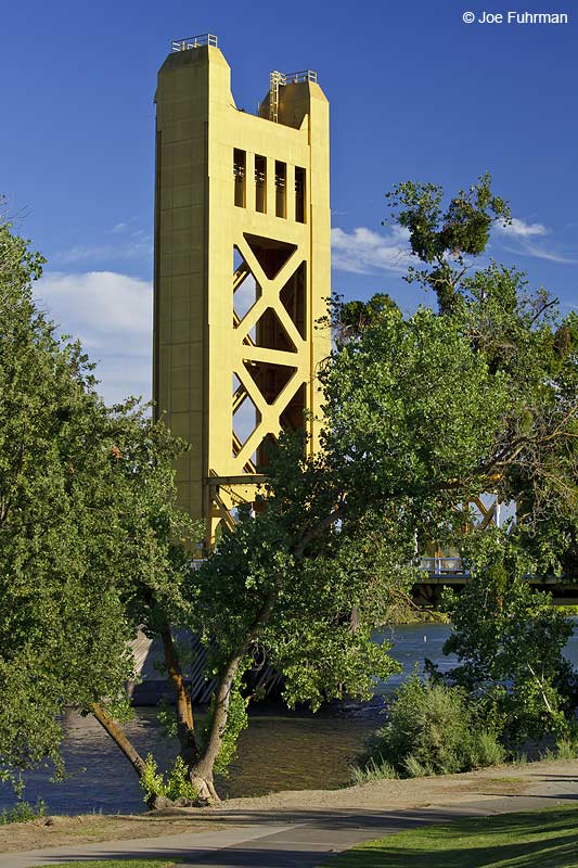 Tower Bridge over Sacramento River Sacramento, CA    July 2012
