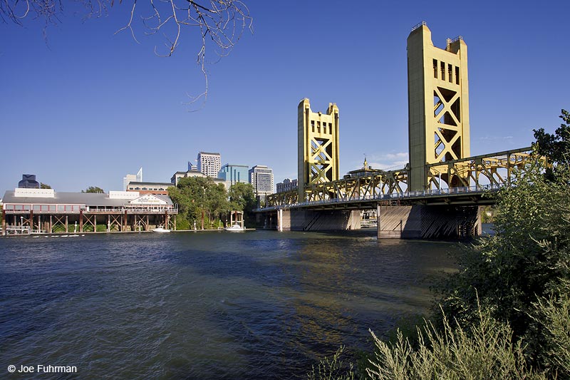 Tower Bridge over Sacramento River Sacramento, CA    July 2012