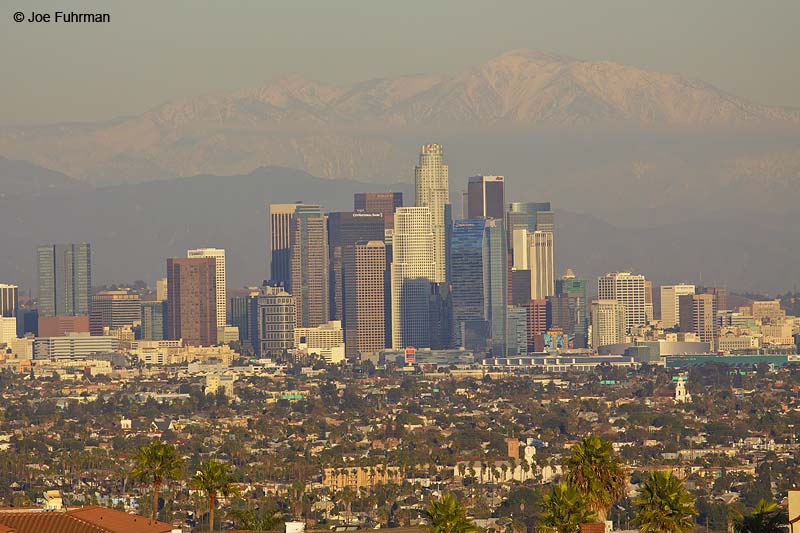 Sunrise over L.A.L.A. Co., CA December 2009