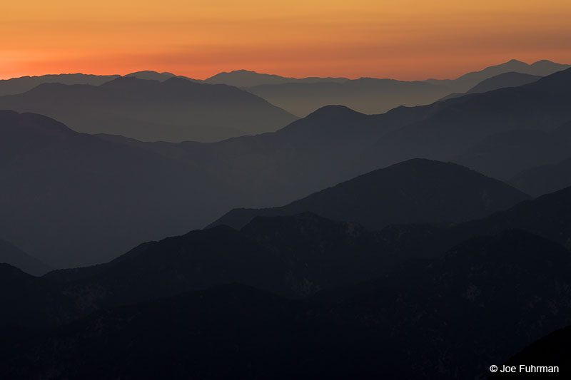 San Gabriel Mtns. L.A. Co., CA August 2006