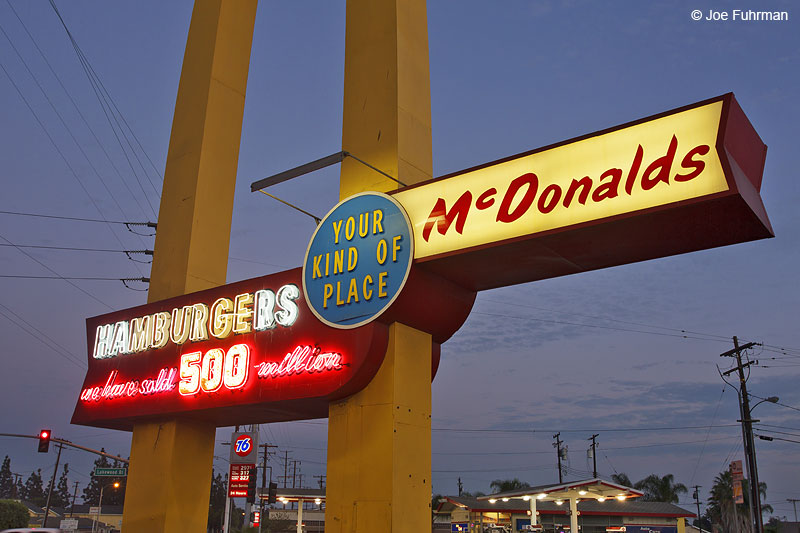 Oldest McDonalds Downey, CA Oct. 2010