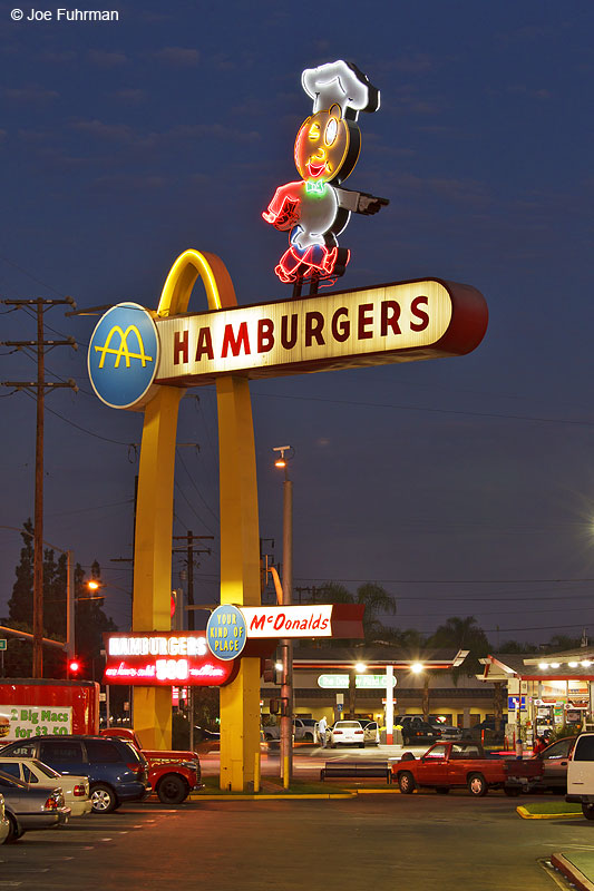 Oldest McDonalds Downey, CA Oct. 2010