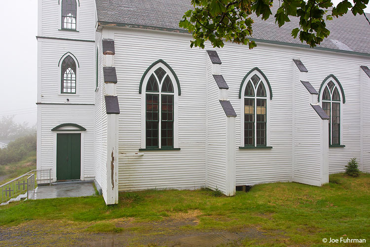 Old church, The Cribbies-Tors Cove, Newfoundland, Canada August 2011