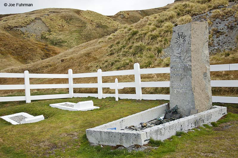 Shakleton's graveGrytviken, South Georgia Island Nov. 2010