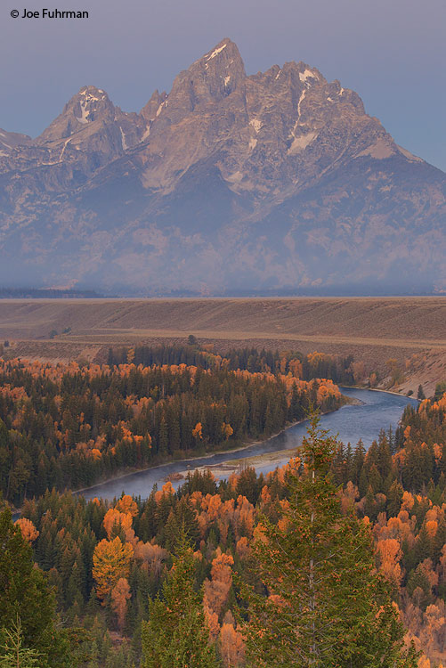 Grand Teton from Snake River Overlook Grand Teton National Park, WY Oct. 2011