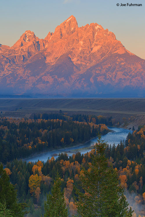 Grand Teton from Snake River Overlook Grand Teton National Park, WY Oct. 2011