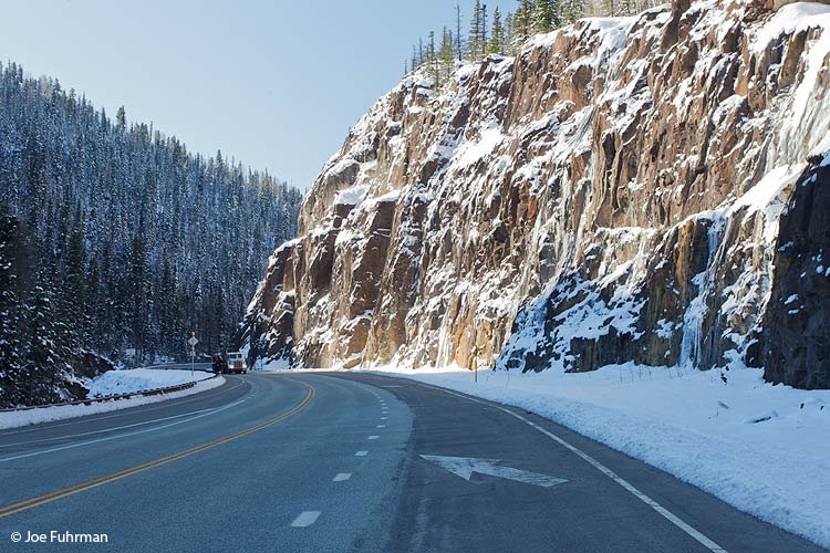 US Hwy. 160, east of Wolf Creek Pass, near South Fork, CO     Nov. 2011