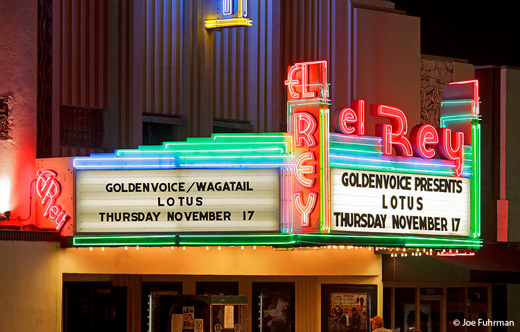 El Rey Theater L.A., CA Nov. 2011