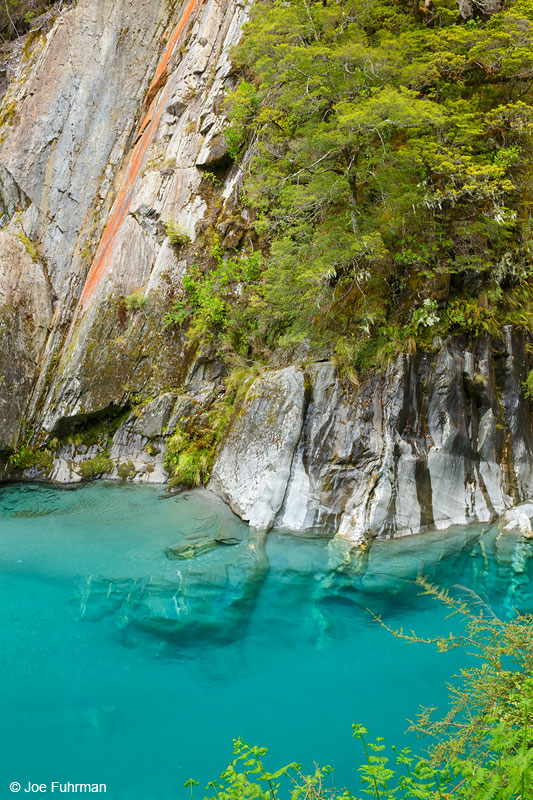 The Blue PoolsMount Aspiring National Park, New Zealand   Dec. 2014
