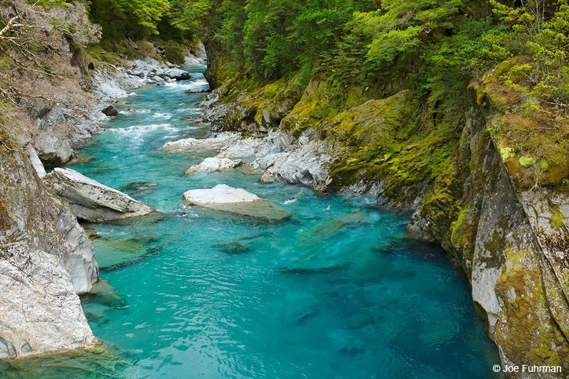 The Blue PoolsMount Aspiring National Park, New Zealand   Dec. 2014