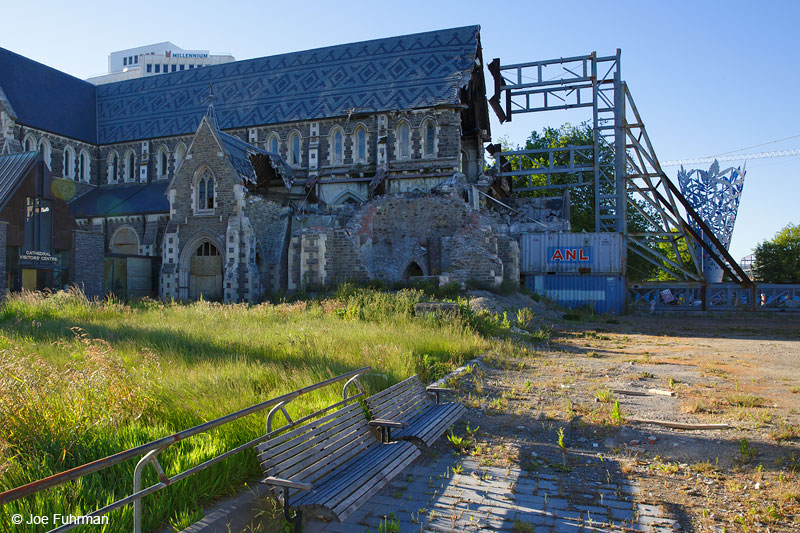 ChristChurch Cathedral-earquake damageChristchurch, N.Z. Nov. 2014