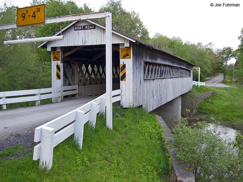 Covered Bridge on Root Rd.Ashtabula Co., OH    May 2012