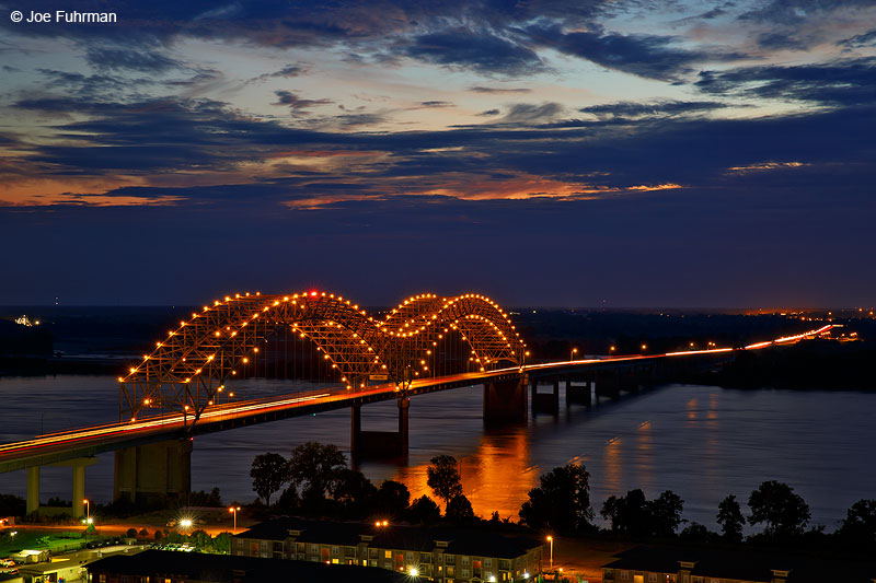 Hernando de Soto Bridge over Mississippi RiverMemphis, TN August 2015