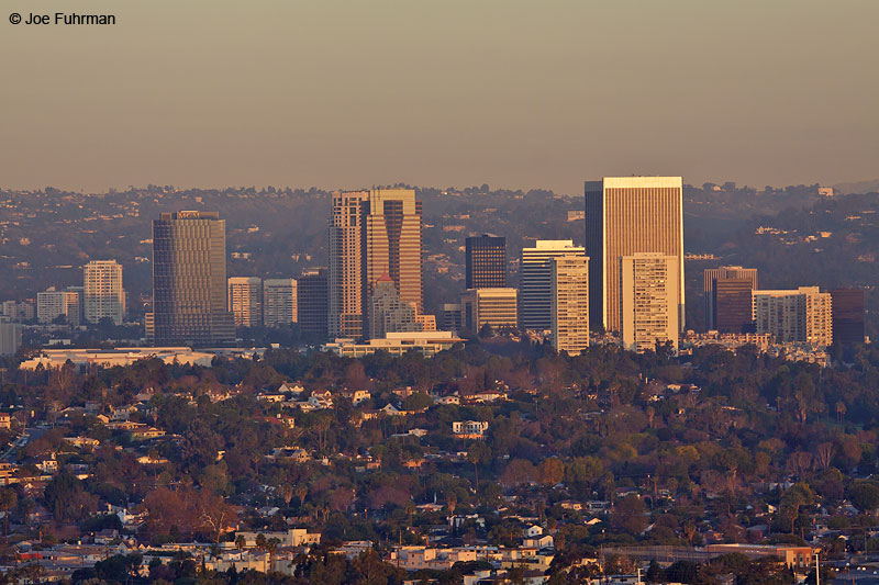 Century City viewed from Baldwin Hills Overlook L.A. Co., CA January 2010
